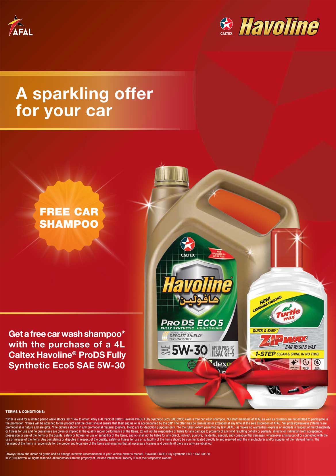 Havoline Shampoo Promo 5W30 English